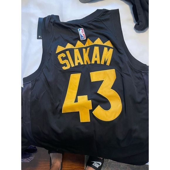 NBA OFFICIAL JERSEY PASCAL SIAKAM TORONTO RAPTORS DRAKE - Picture 1 of 6